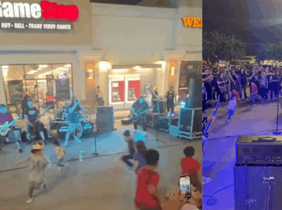 Behold! Little Kids Circle Pitting Outside A Game Stop To Death Metal