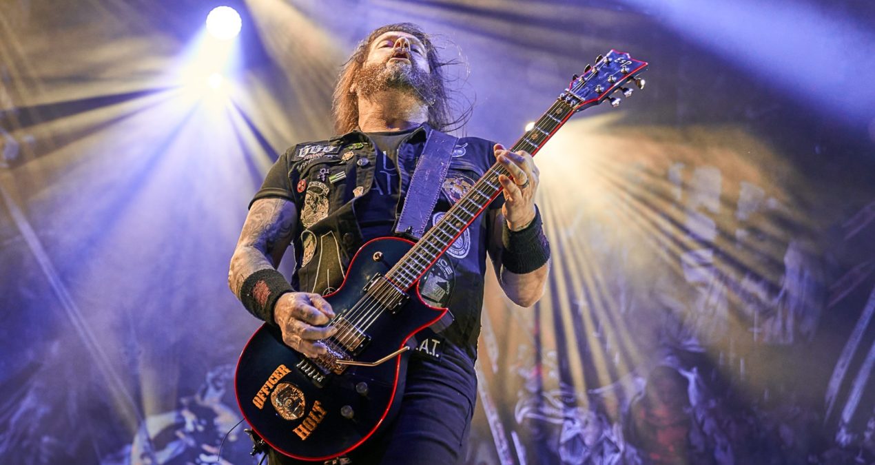 GARY HOLT Reveals How Much Blood He Gave To Paint His Guitar