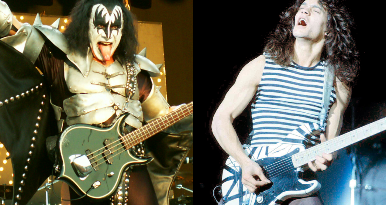 GENE SIMMONS Says EDDIE VAN HALEN Tried To Join KISS In 1982