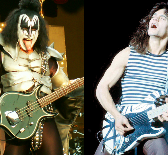 GENE SIMMONS Says EDDIE VAN HALEN Tried To Join KISS In 1982